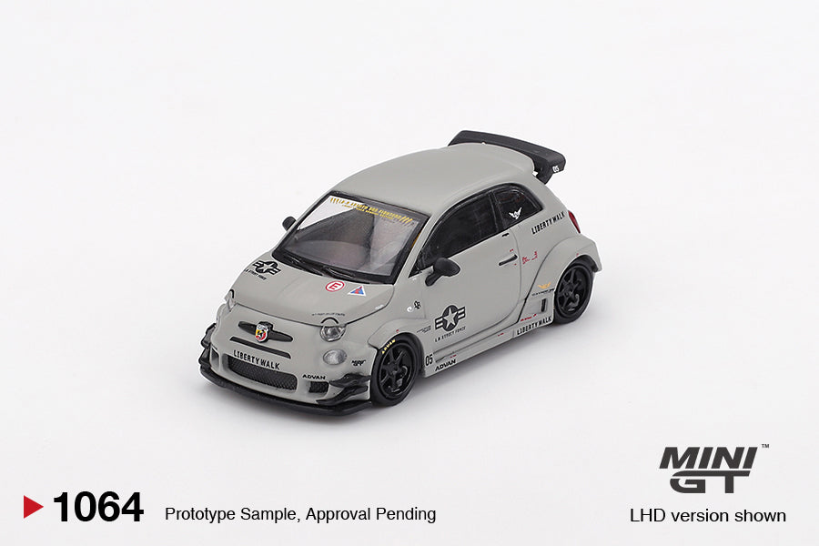 Mini GT Abarth 595 LB-WORKS x Abas Works Fighters