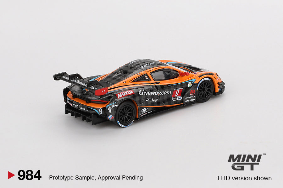 Mini GT McLaren 720S GT3 Evo Pfaff Motorsports 2024 IMSA Daytona 24 Hrs (LHD) 1:64 Scale