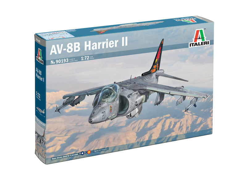 Italeri AV-8B Harrier Jump Jet 1:72 Scale Kit