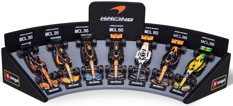 Bburago McLaren 1:43 Scale Deluxe Gift Set