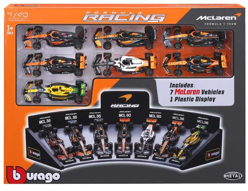 Bburago McLaren 1:43 Scale Deluxe Gift Set