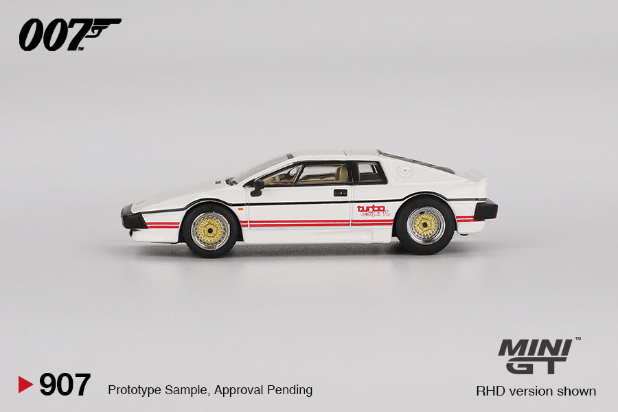 Mini GT Lotus Espirit Turbo 007 For Your Eyes Only1:64 Scale