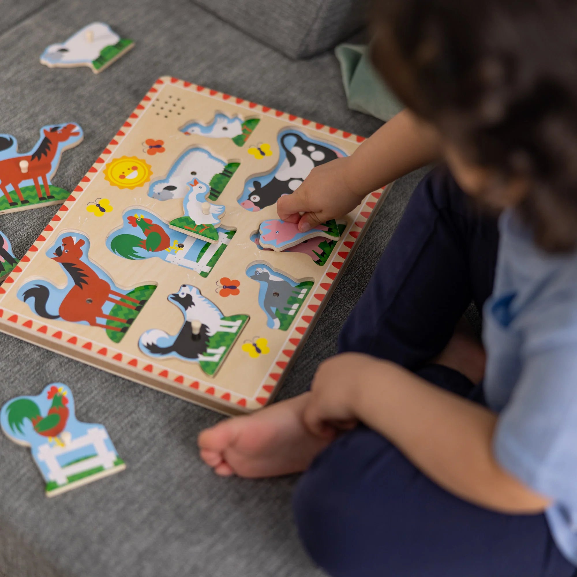 Melissa and Doug Farm Animals Sound Puzzle