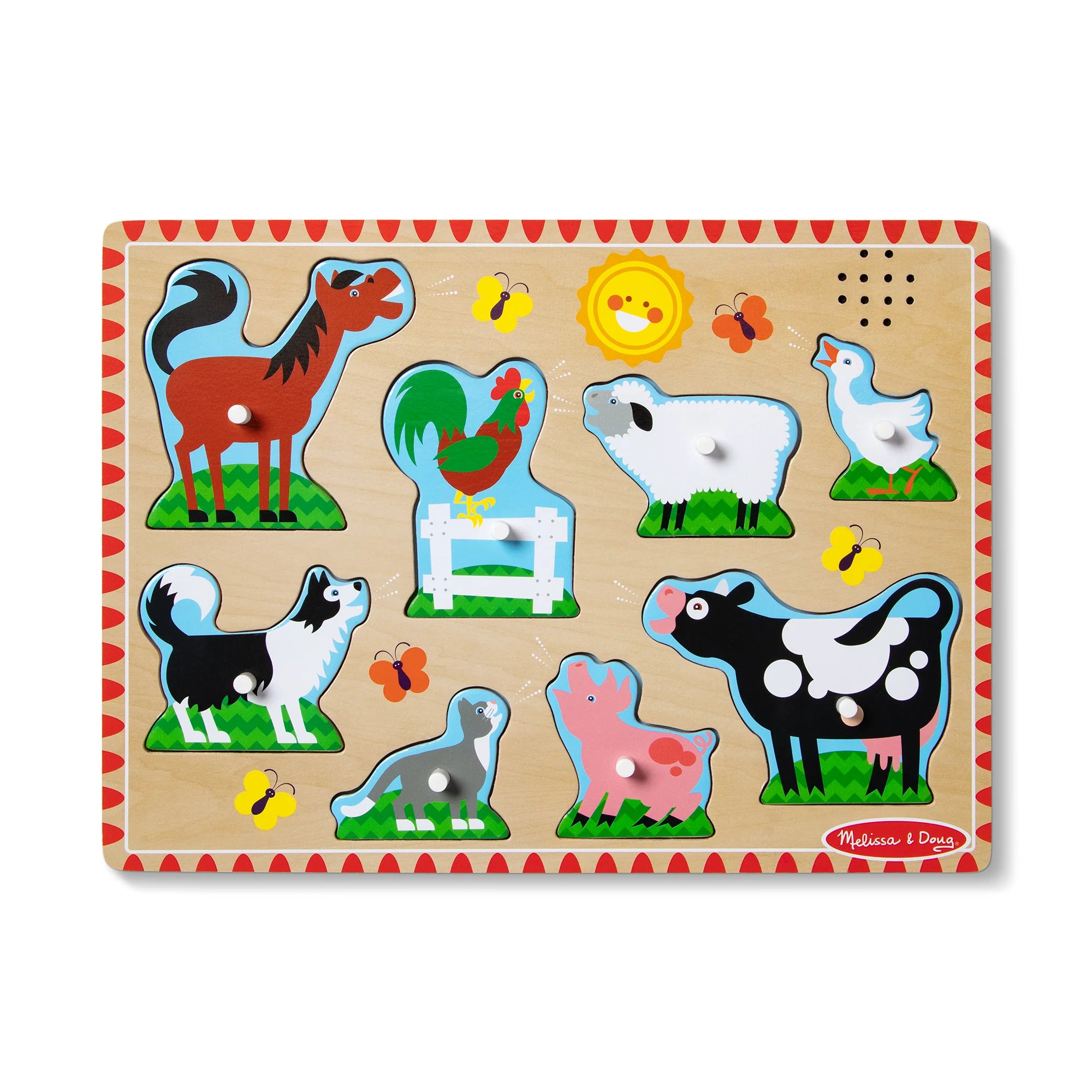 Melissa and Doug Farm Animals Sound Puzzle