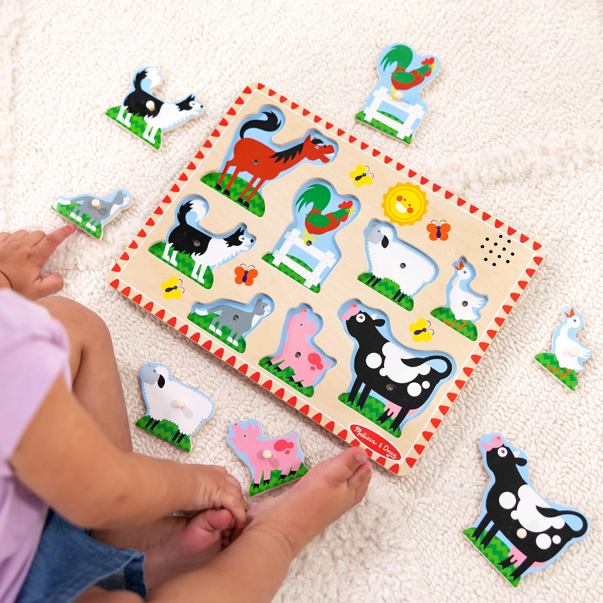 Melissa and Doug Farm Animals Sound Puzzle