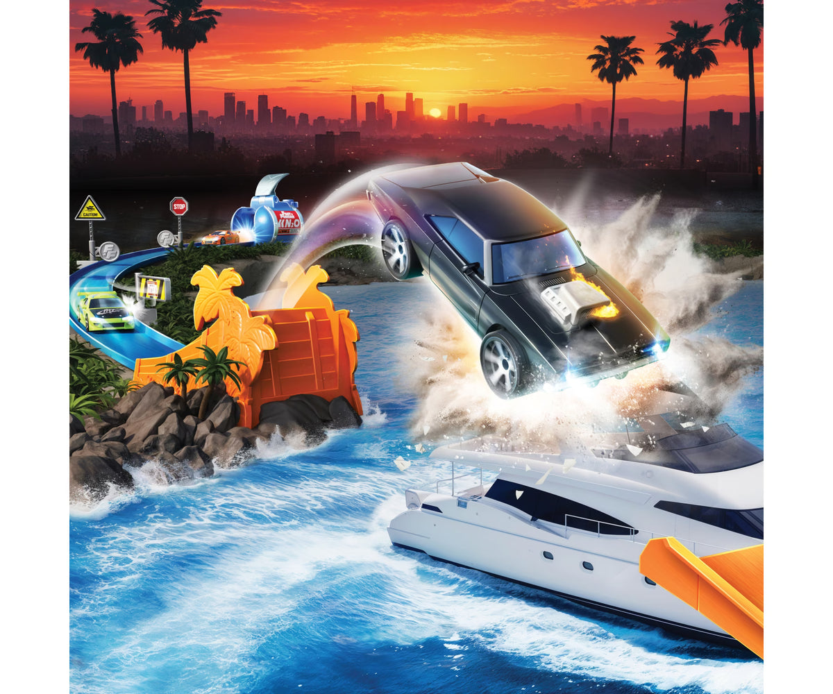 Fast & Furious Speedboat Jump Track Set