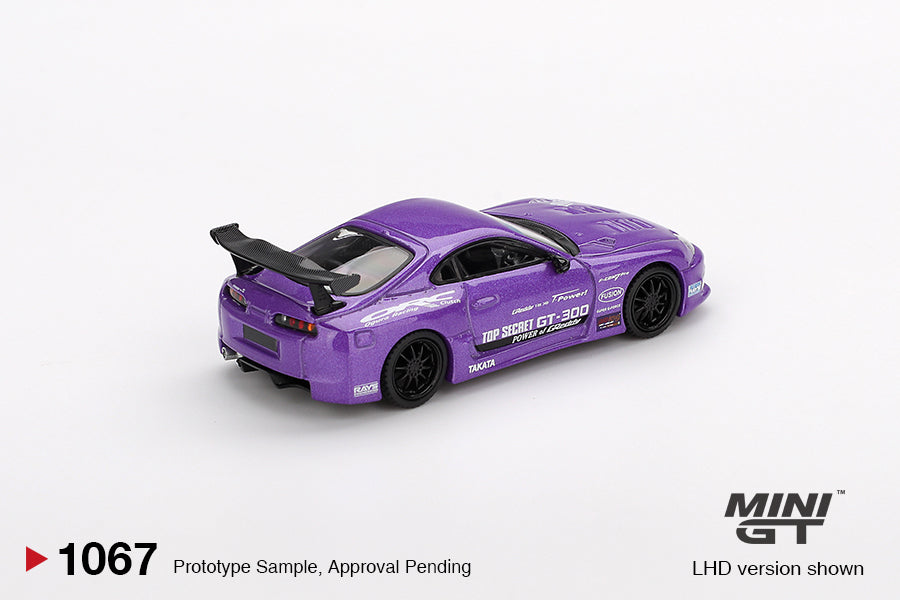 Mini GT Toyota Supra (A80) Top Secret GT-300 1:64 Scale