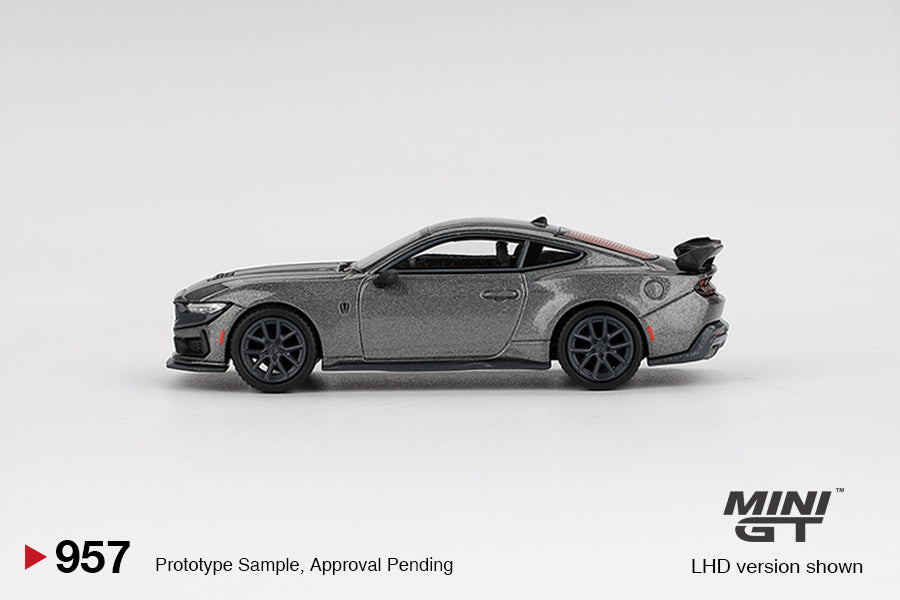 Mini GT Ford Mustang Dark Horse 2024 Carbonized Grey (RHD) 1:64 Scale