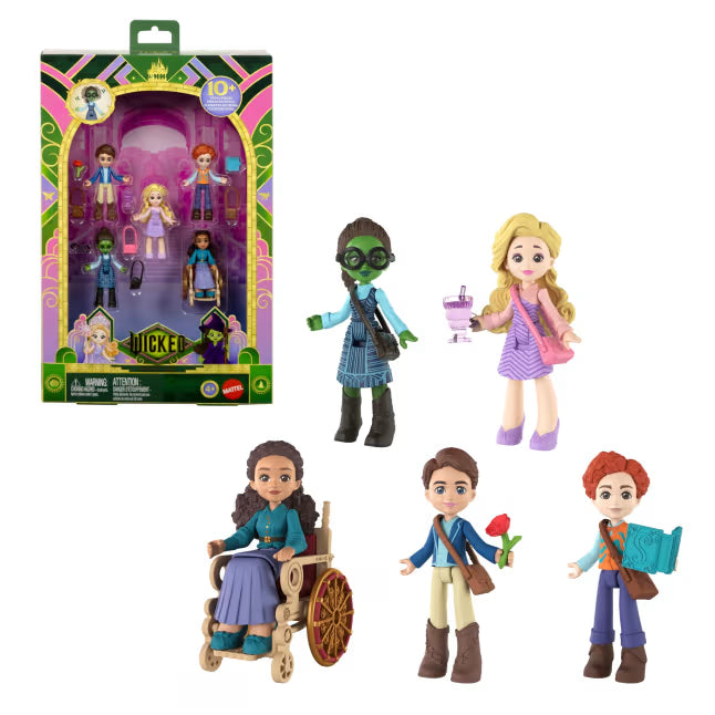 Wicked Students of Shiz 5 Doll Multipack