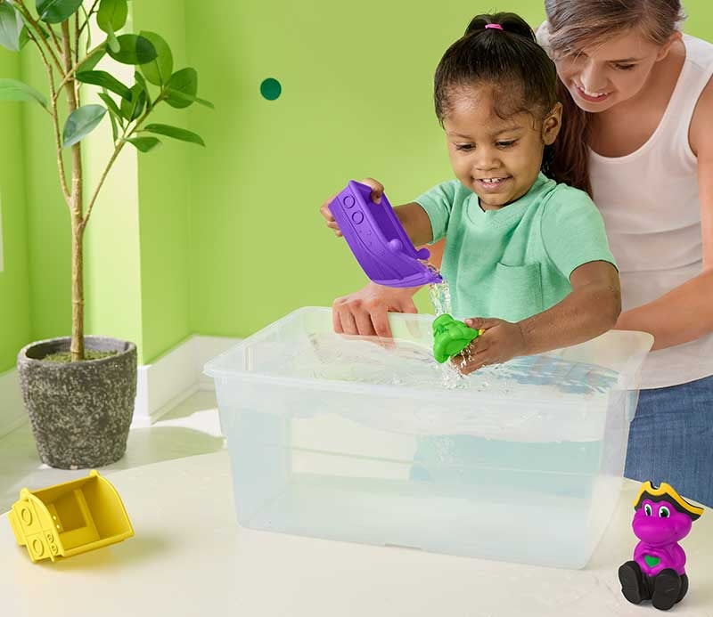 Fisher-Price Barneys World Water Fun Pirate Ship