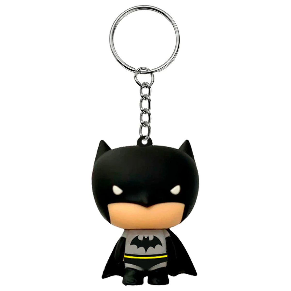 3D Batman Figure keychain with LED Flashlight