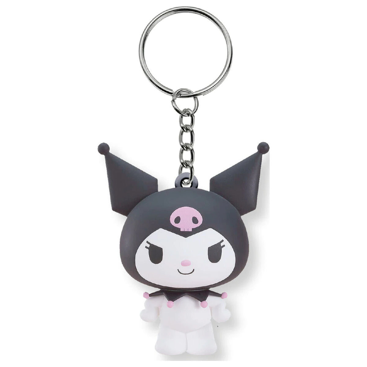 3D Kuromi Figure keychain with LED Flashlight