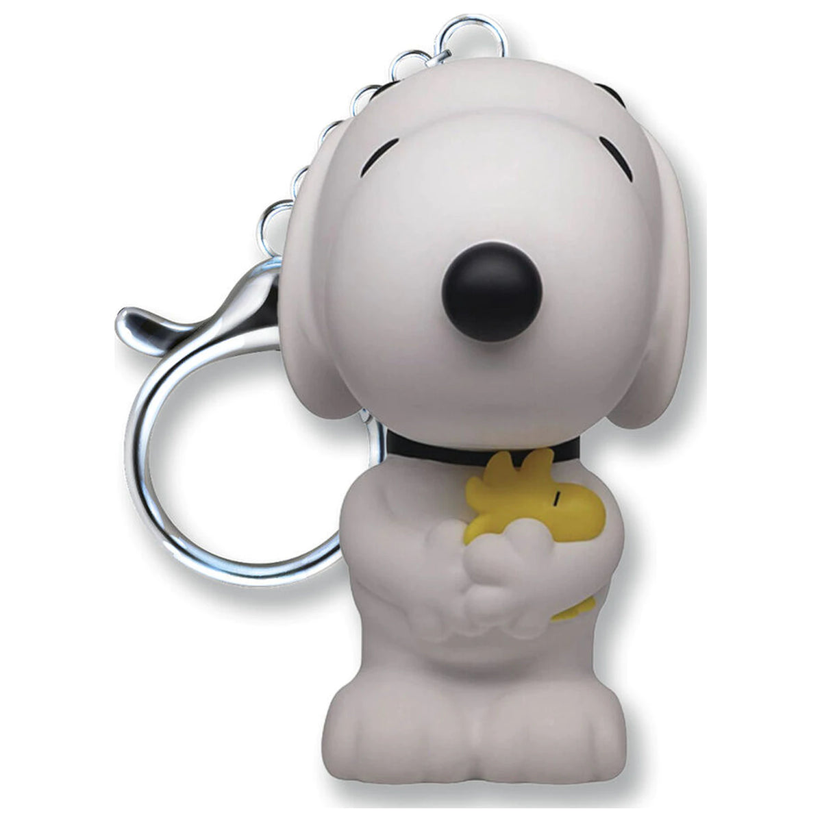 3D Snoopy Figure keychain with LED Flashlight