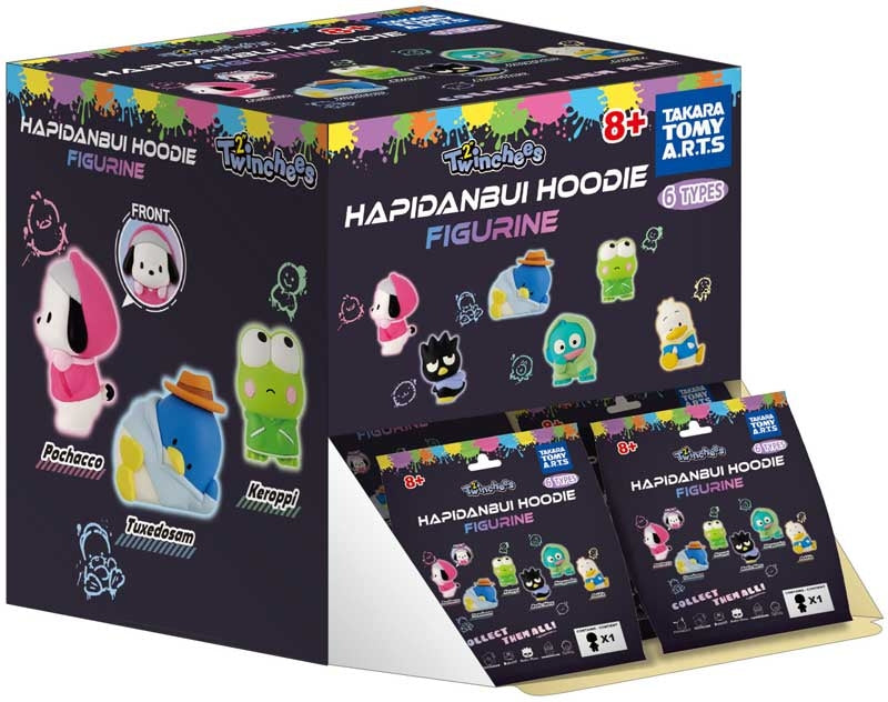Hello Kitty Hapidanbui Hoodie Figures