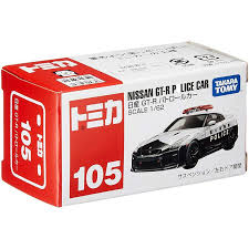 Tomica No.105 Nissan Gt-R Police Car