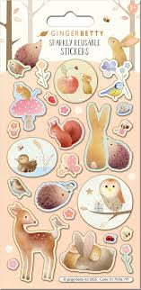 Ginger Betty Foil Stickers