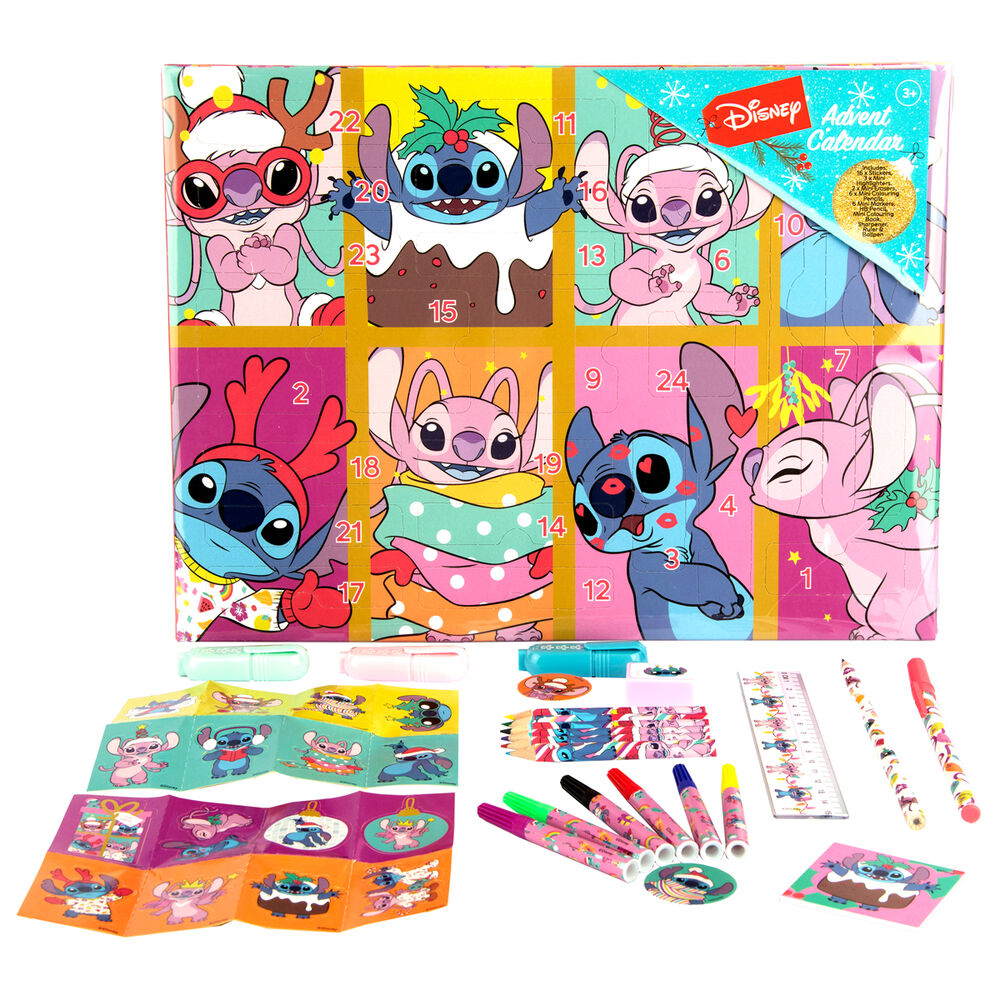 Disney Stitch 24 Door Advent Calendar
