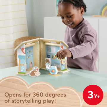 Fisher Price Wooden On The Go Pet Rescue Set