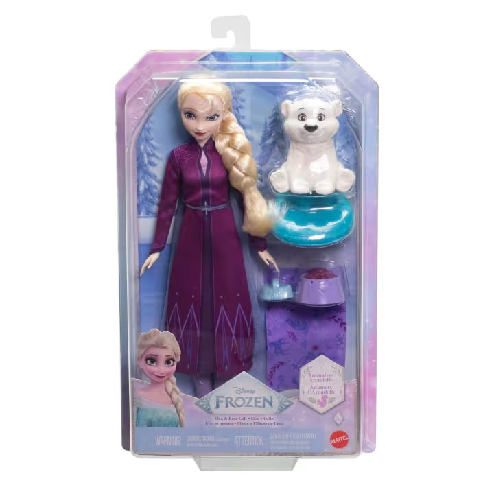 Disney Frozen Elsa Fashion Doll and Bear Cub