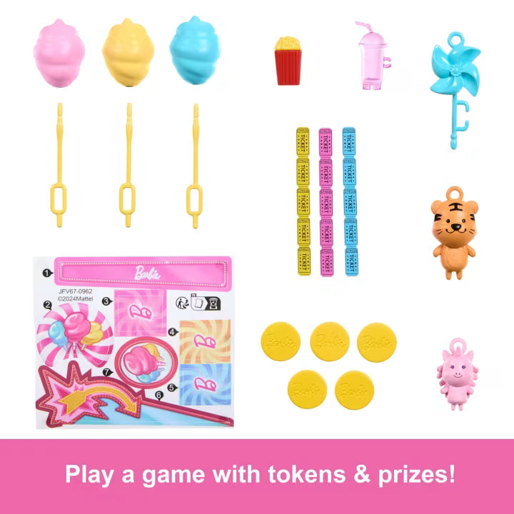 Barbie Beach Detectives Treats & Gamebooth Playset