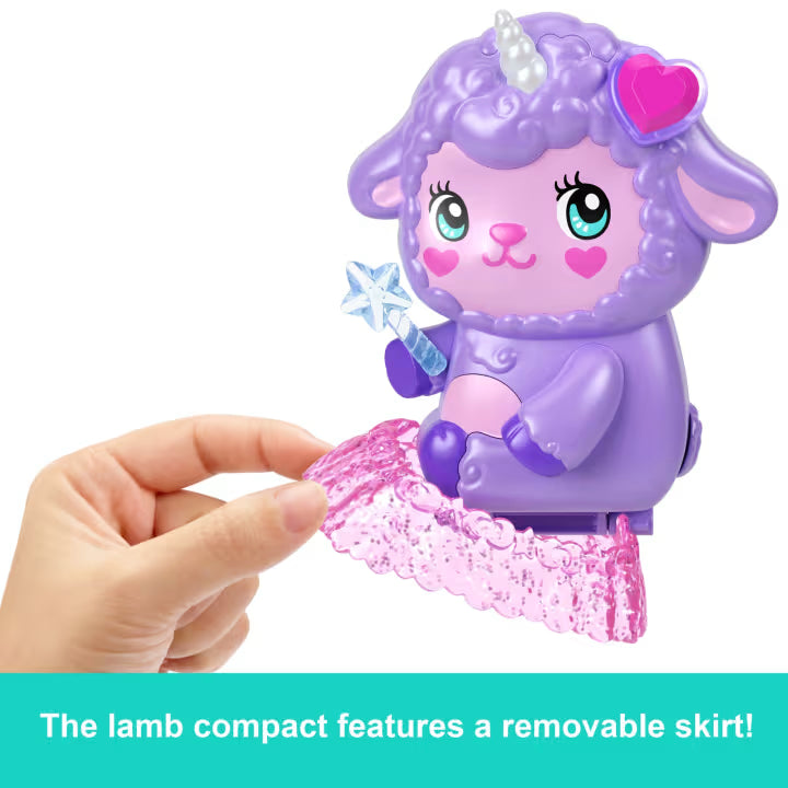 Polly Pocket Cozy Dreamland Lamb Compact Playset