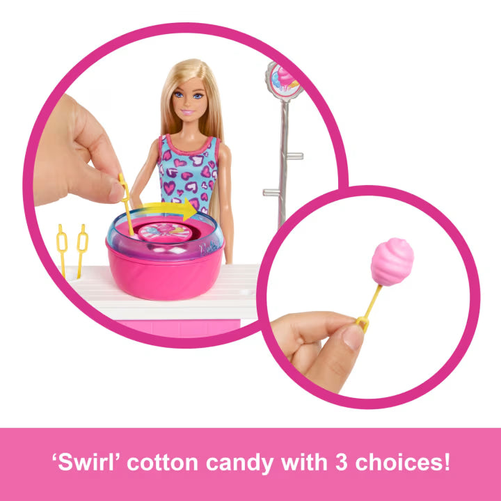 Barbie Beach Detectives Treats & Gamebooth Playset