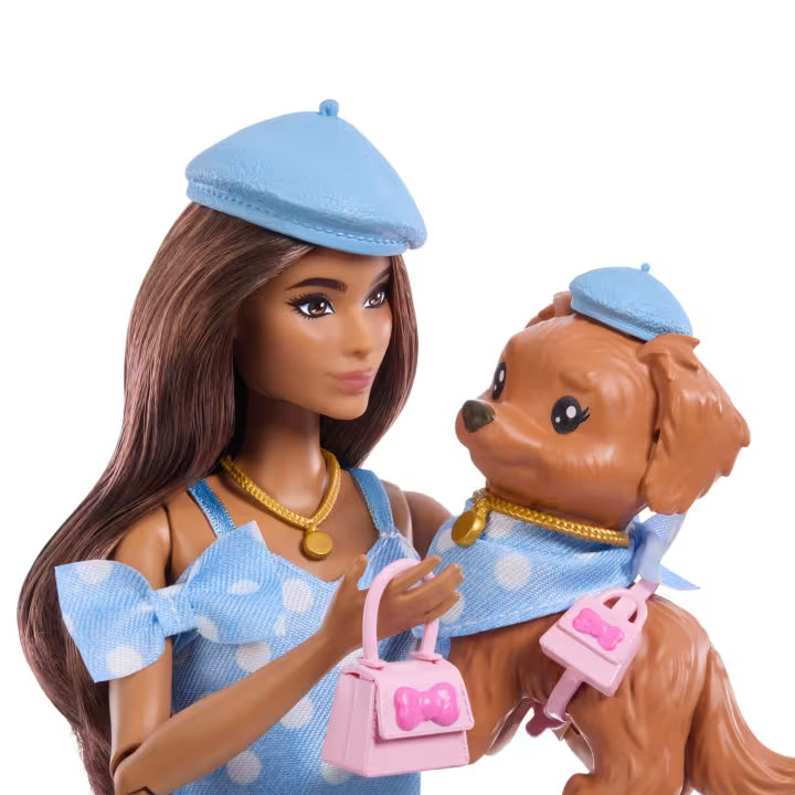 Barbie Twinning Looks Brunette Doll and Accessorie