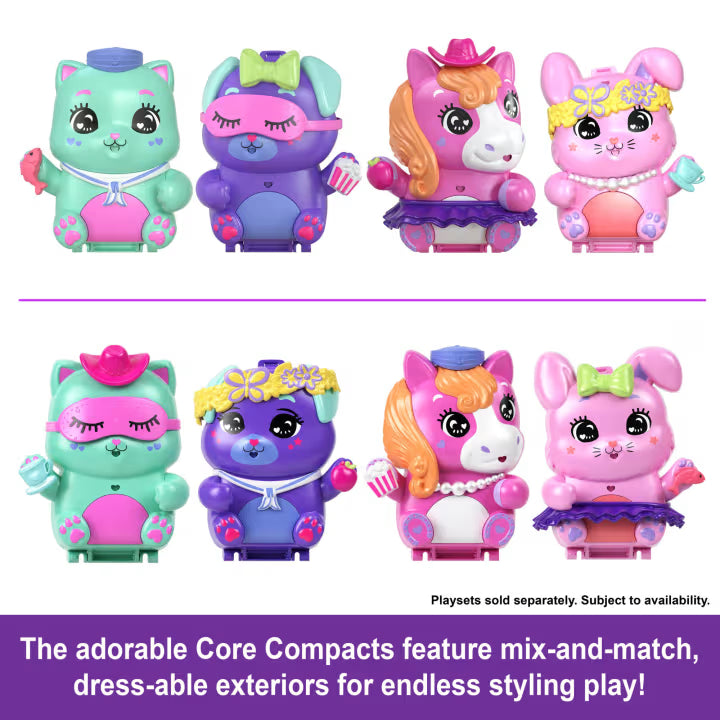 Polly Pocket Cozy Tea Party Bunny Compact Playset