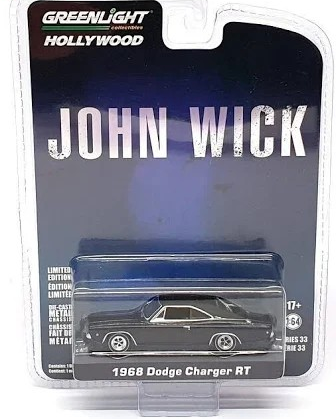 Greenlight John Wick 1968 Dodge Charger RT 1:64