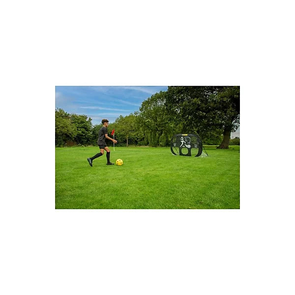 Kickmaster Large Quick Up Goal & Target Shot