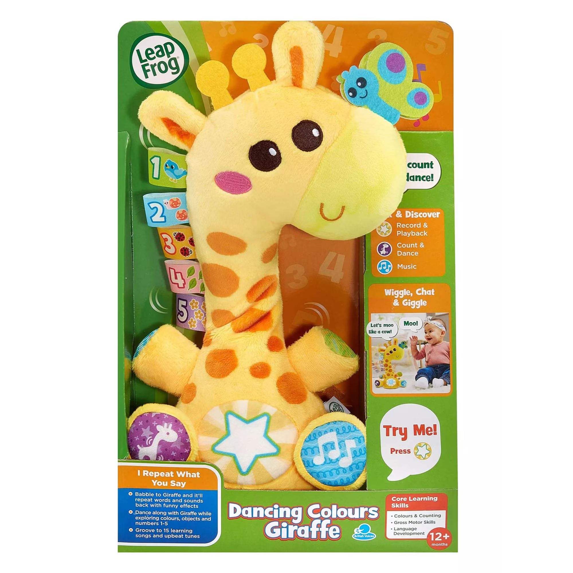LeapFrog Giraffe Dancing Colours