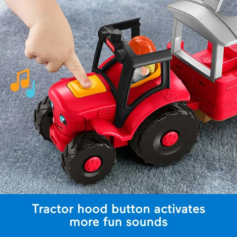 Fisher Price Little People Caring for Animals Tractor Gift Set