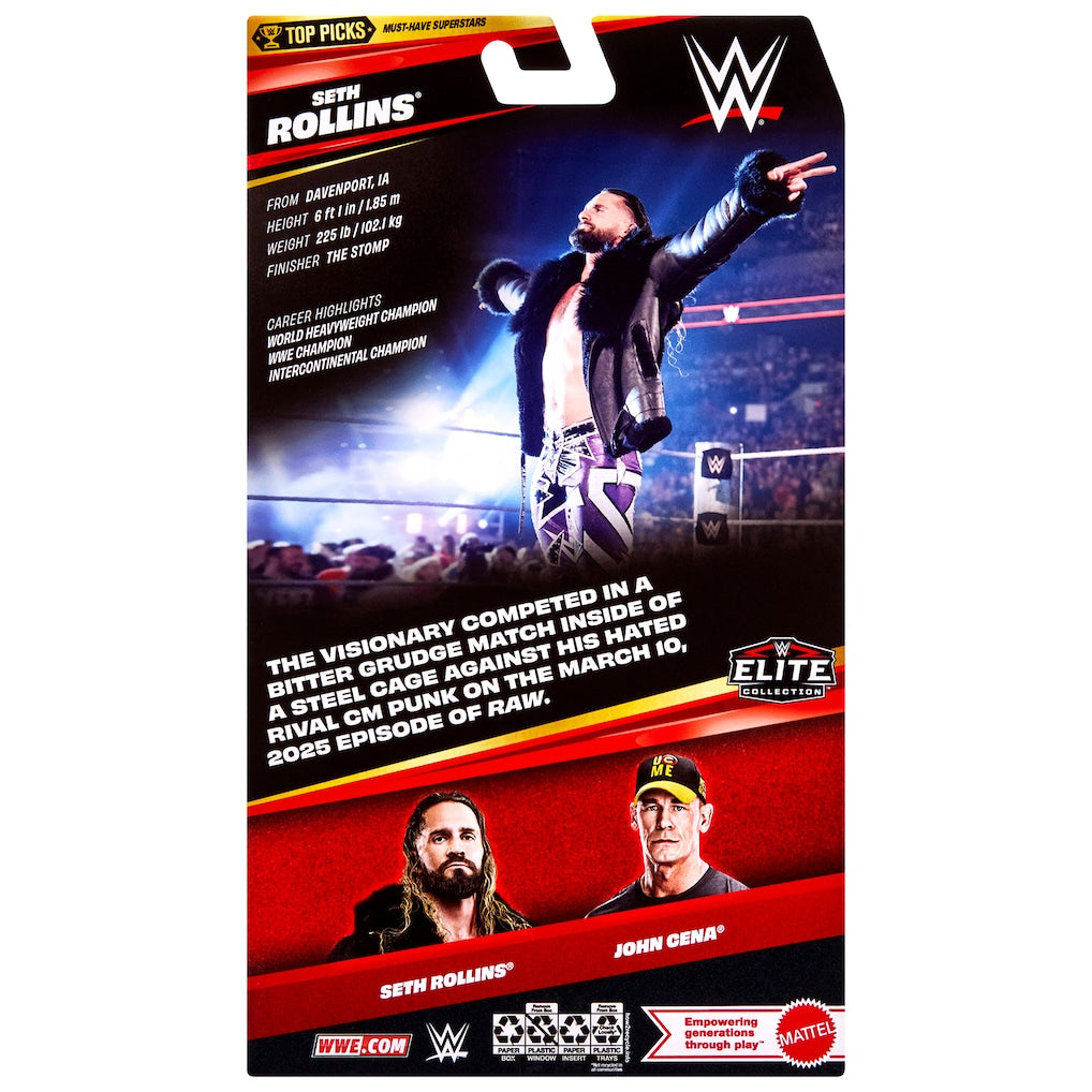 WWE Elite Collection Top Picks Seth Rollins