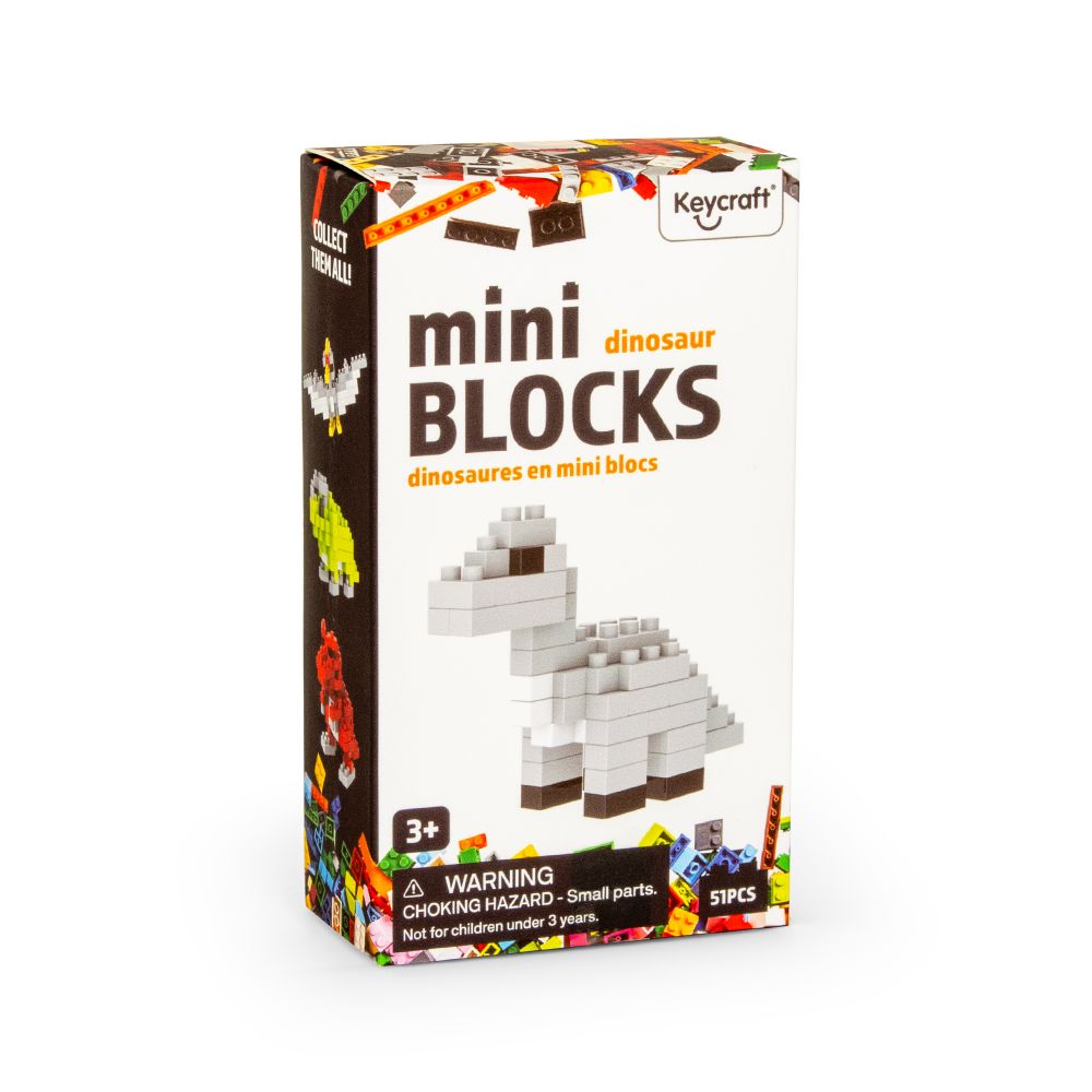 Mini Blocks - Dinosaurs Assorted