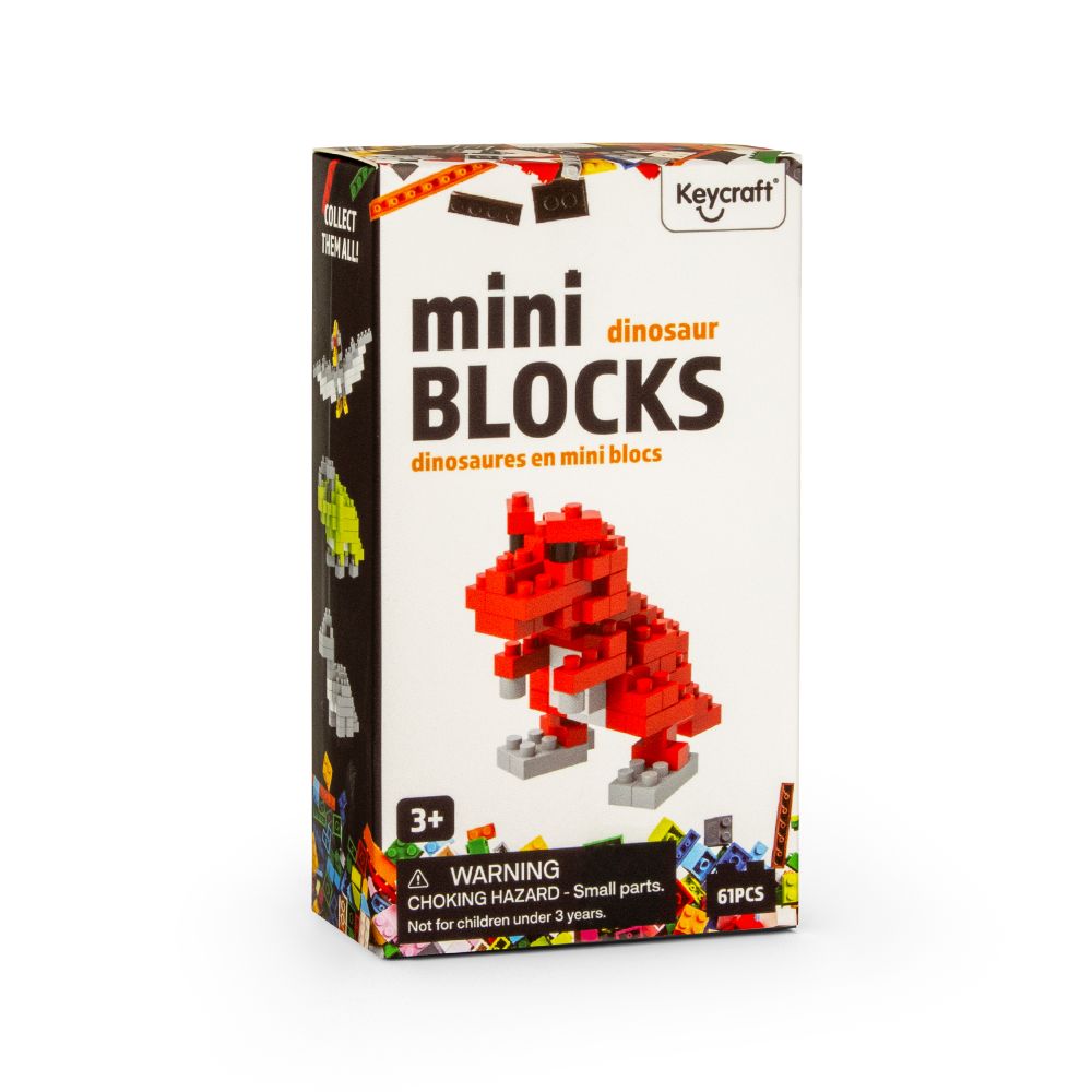 Mini Blocks - Dinosaurs Assorted