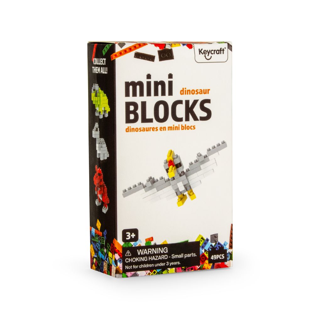 Mini Blocks - Dinosaurs Assorted