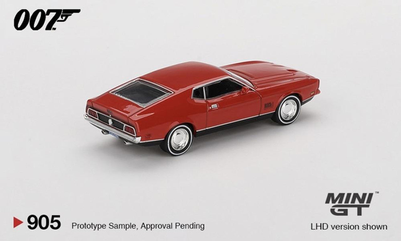 Mini GT Ford Mustang Mach 1 "James Bond - Diamonds Are Forever" 1:64 Scale Die Cast