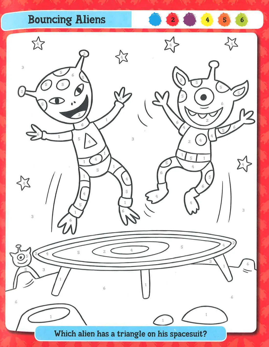 My Amazing Colour by Numbers Sticker Book