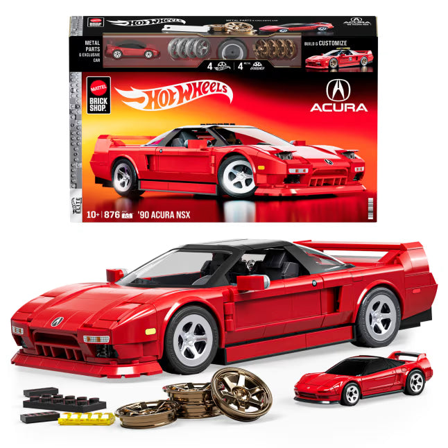 Hot Wheels Brick Shop 1990 Acura NSX