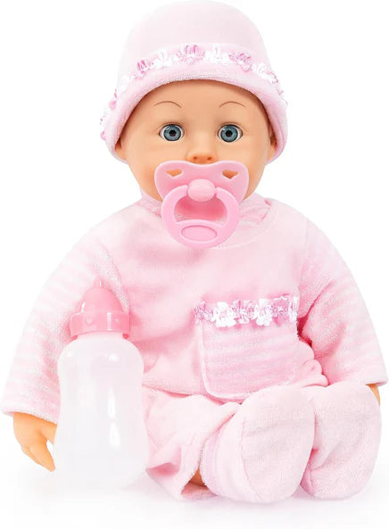 Bayer Design Doll First Words Baby Pink 38cm