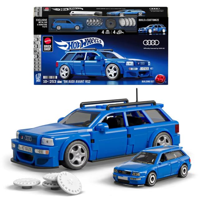 Hot Wheels Brick Shop 94 Audi Avant Rs2