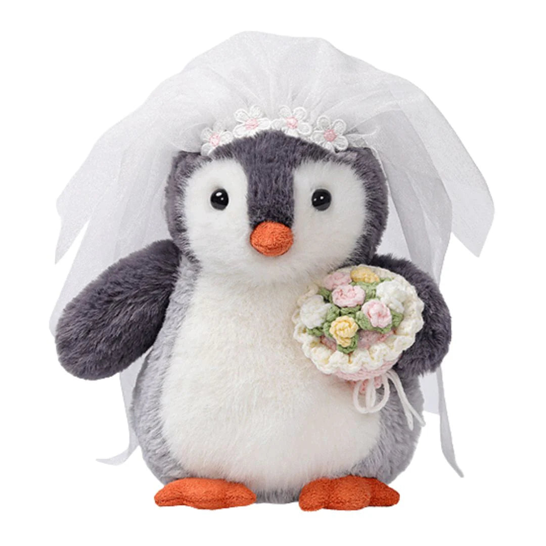 Glacier Penguin Bride 18cm Soft Toy