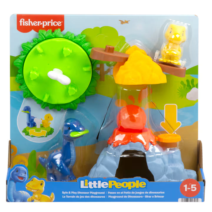 Fisher Price Little People Spin & Play Dino Playground