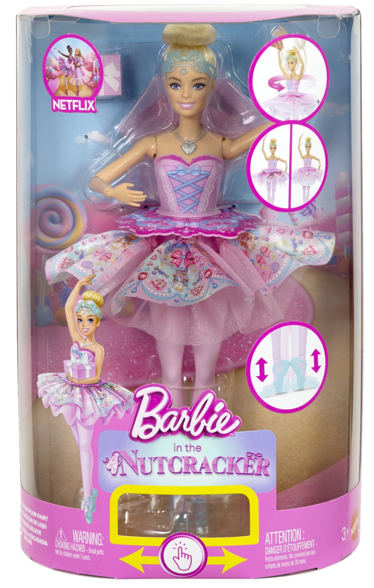 Barbie The Nutcracker Clara Transformation Doll