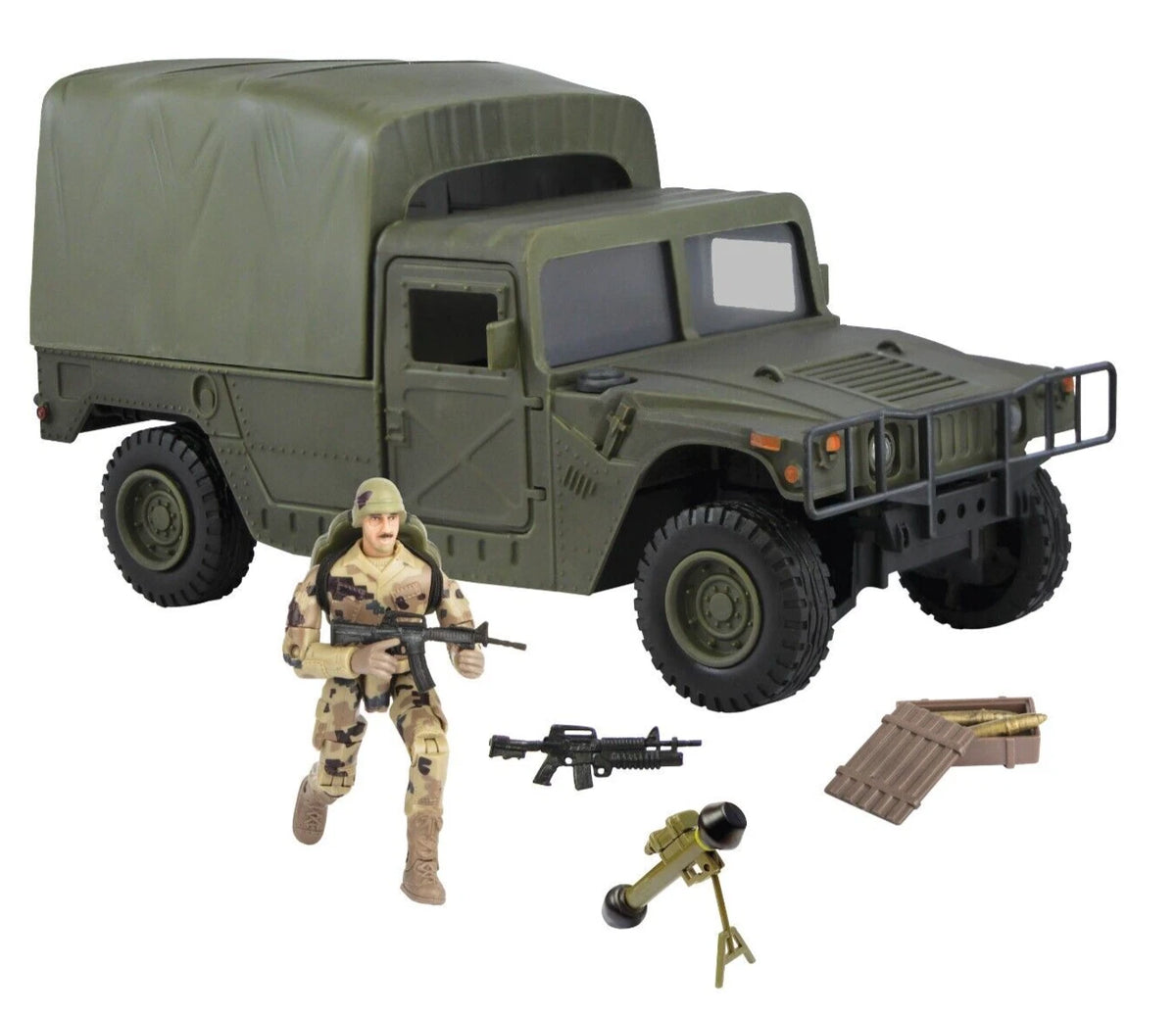 Peacekeepers Humvee Soft Top and Figures