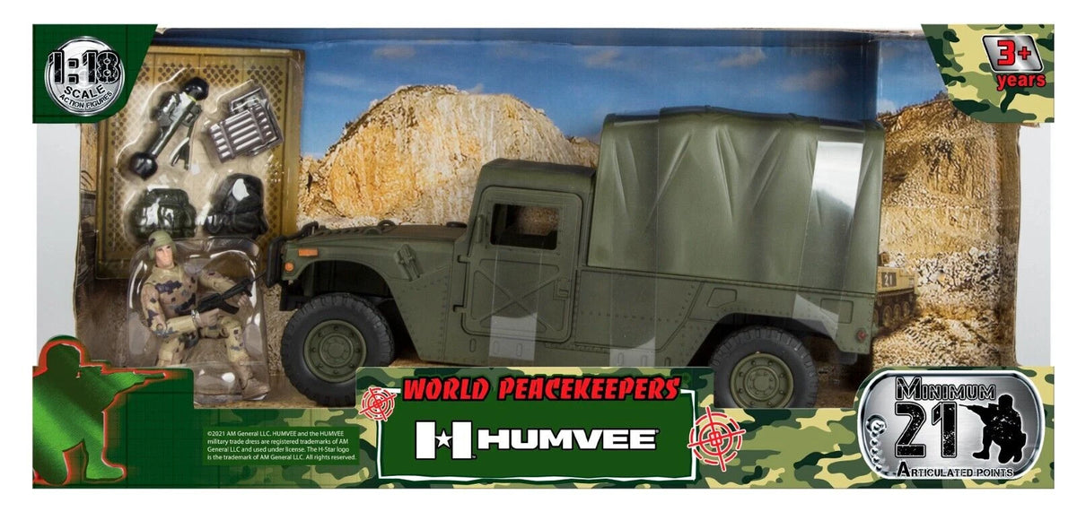 Peacekeepers Humvee Soft Top and Figures