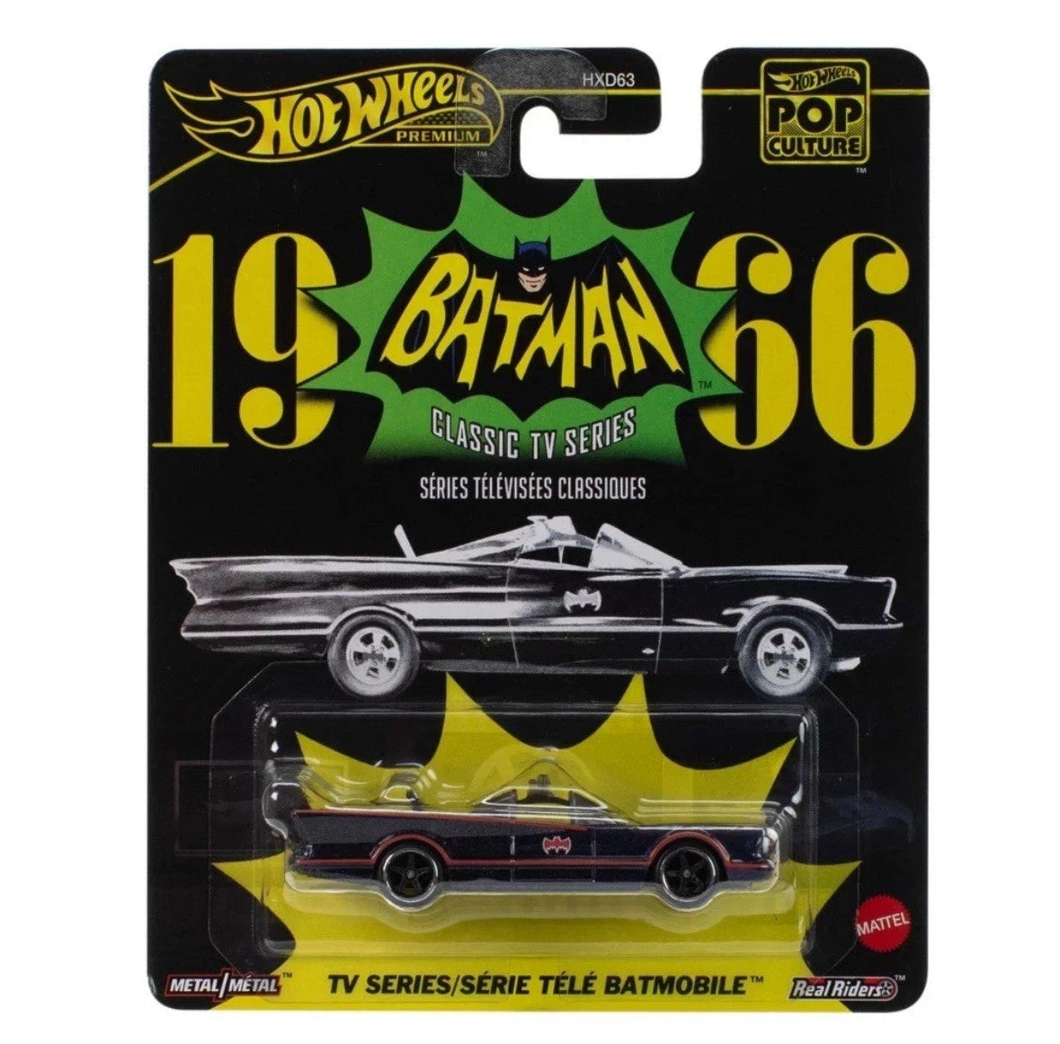 Hot Wheels Pop Culture: Batman 1966 Batmobile