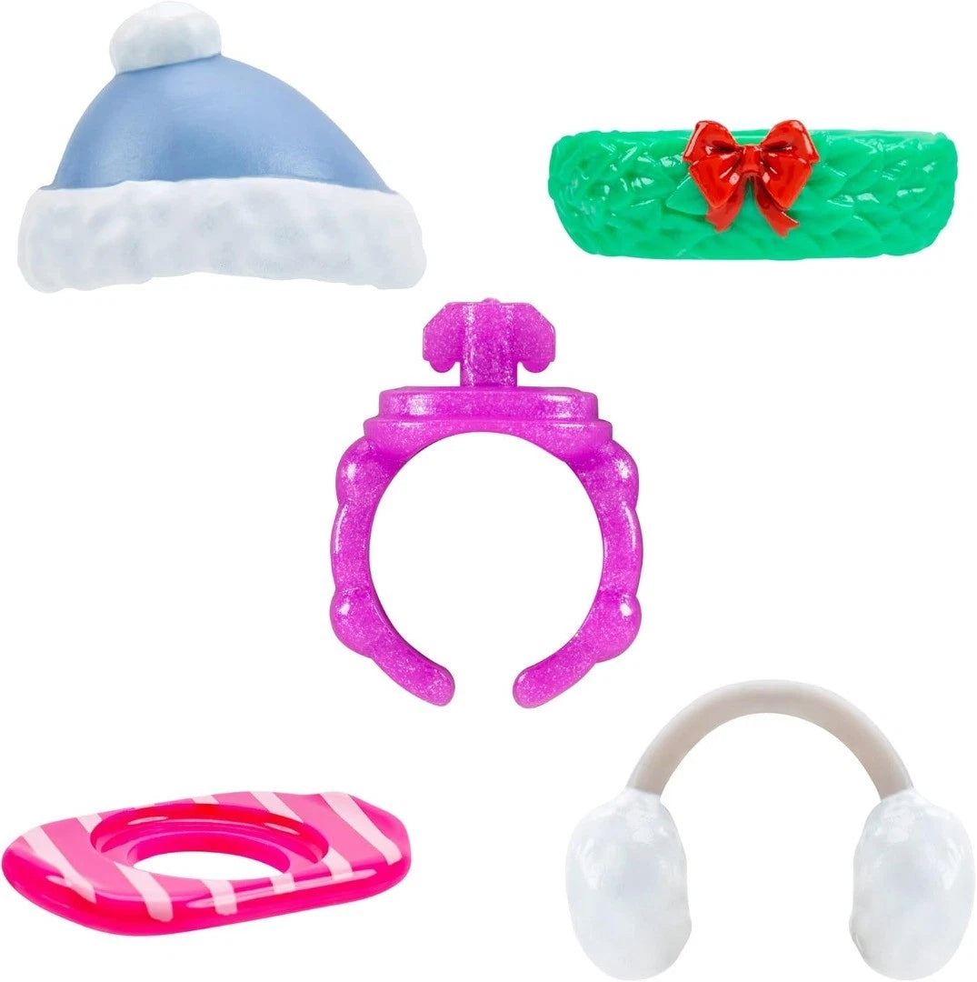 Squish-a-long Christmas Clip-a-longs 4 Pack S1