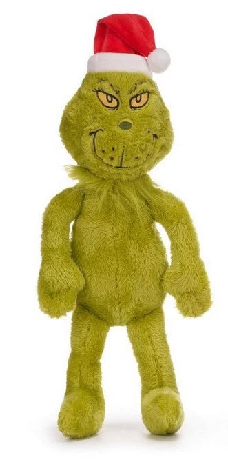 Santa Grinch 40cm Soft Toy