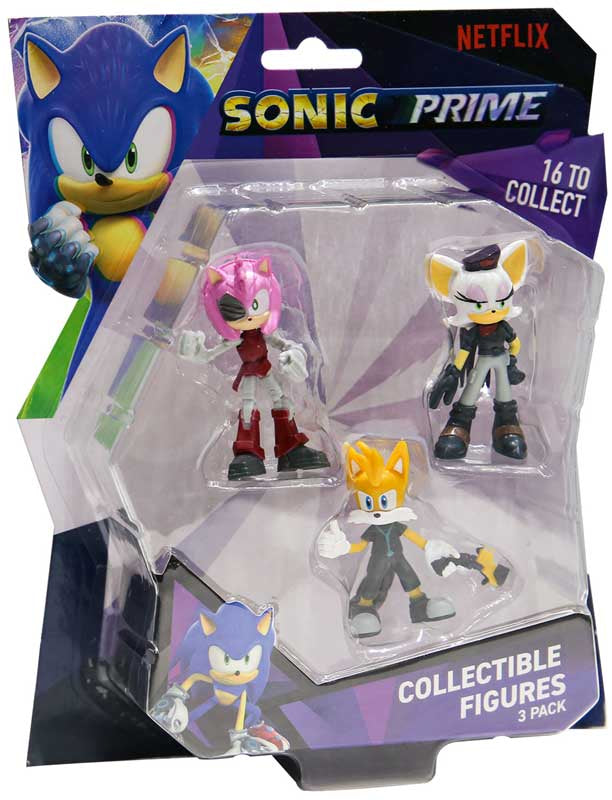 Sonic Prime Collectible Figure 3 Pack